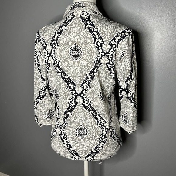 J McLaughlin Catalina Cloth Button Down Top Size XS - Picture 5 of 8
